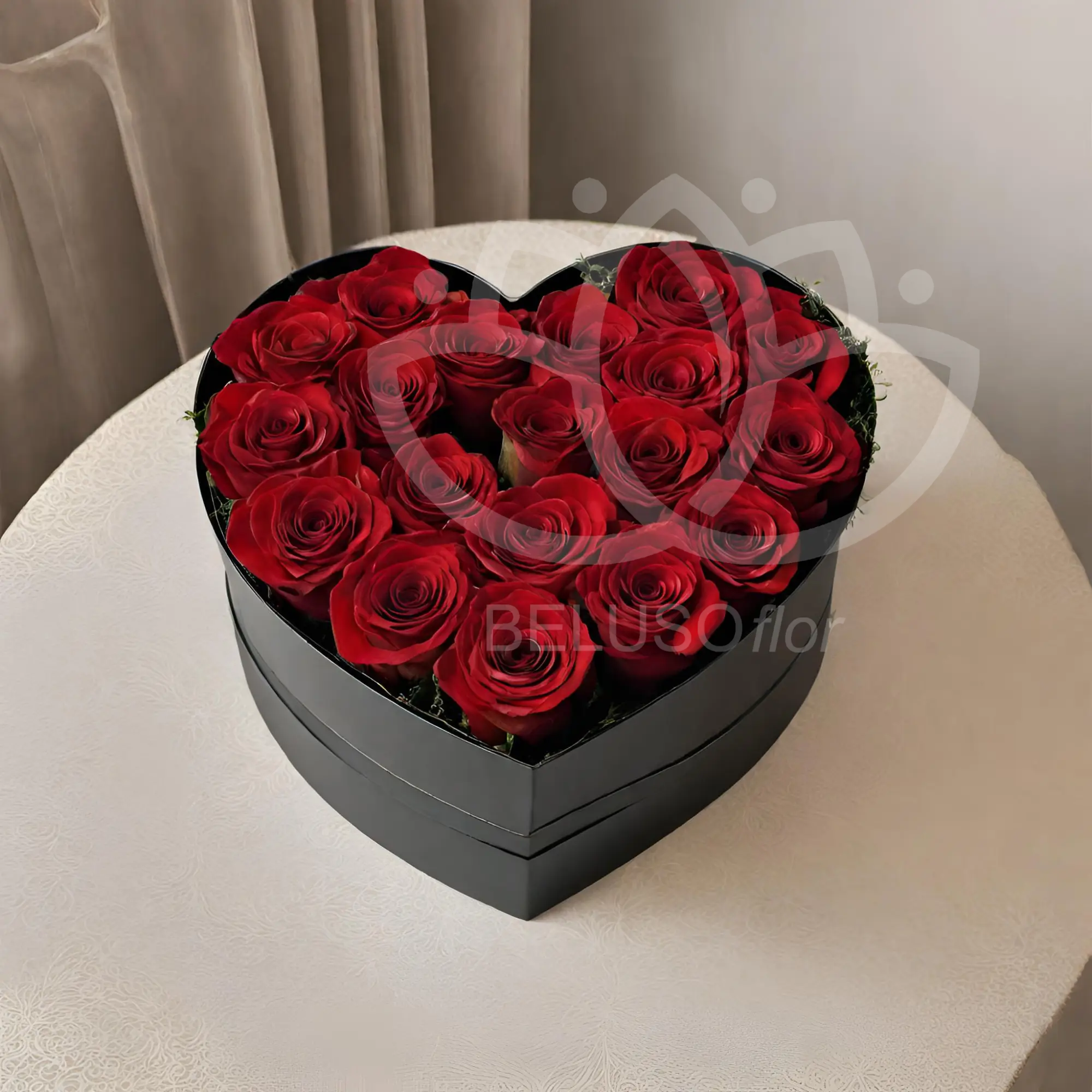 Caja de rosas