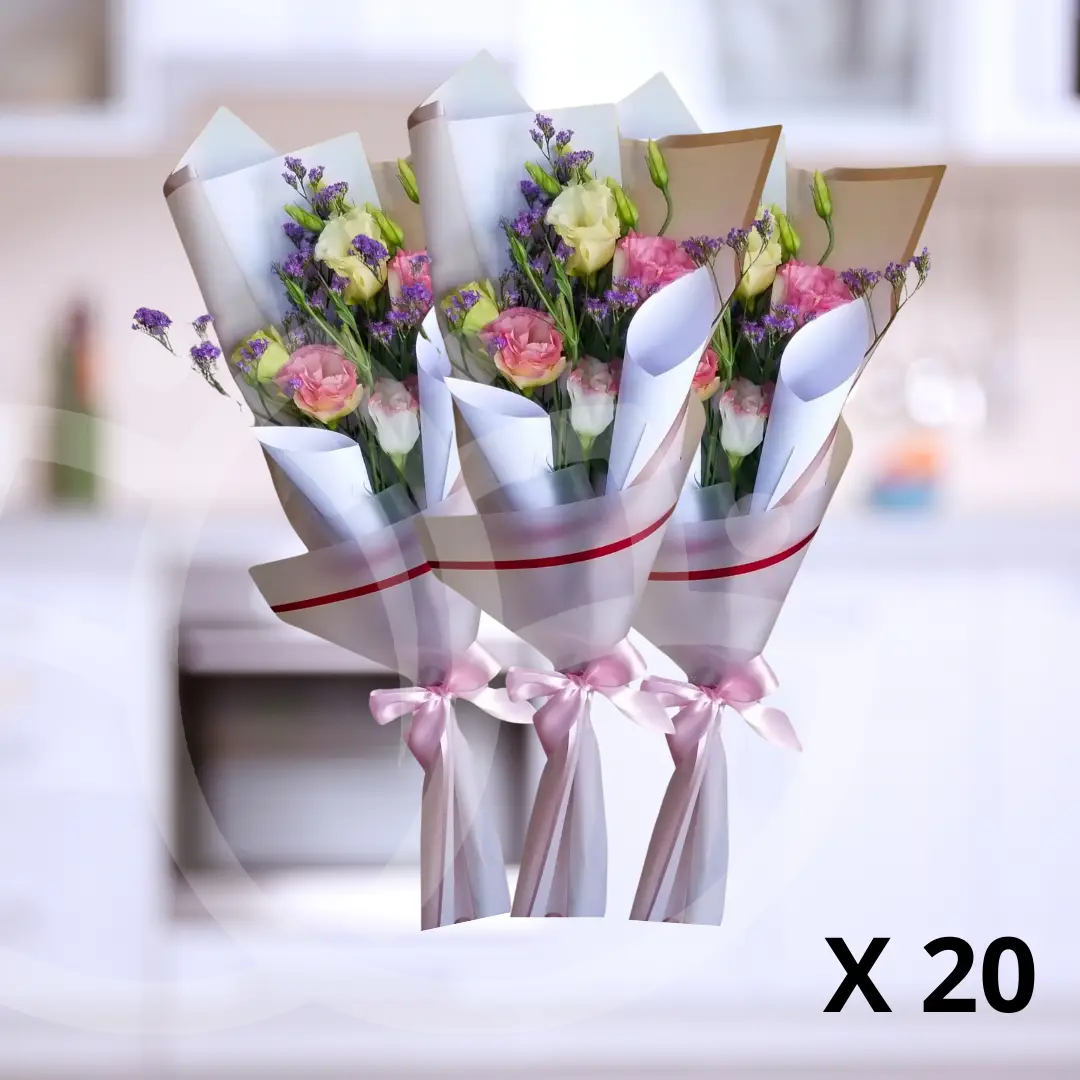 Pack de 20 ramos "Bouquet Encanto Natural"