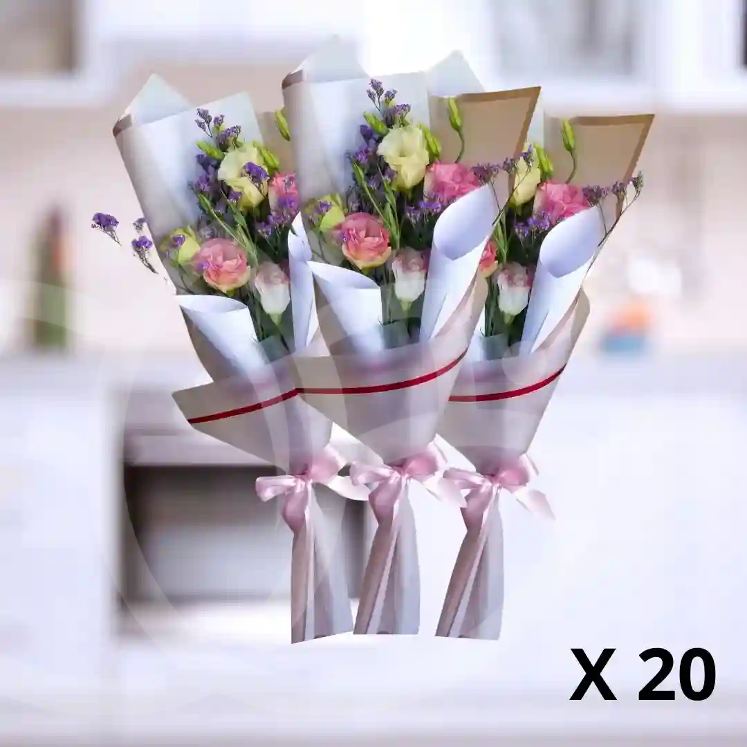 Pack de 20 ramos "Bouquet Encanto Natural" 1