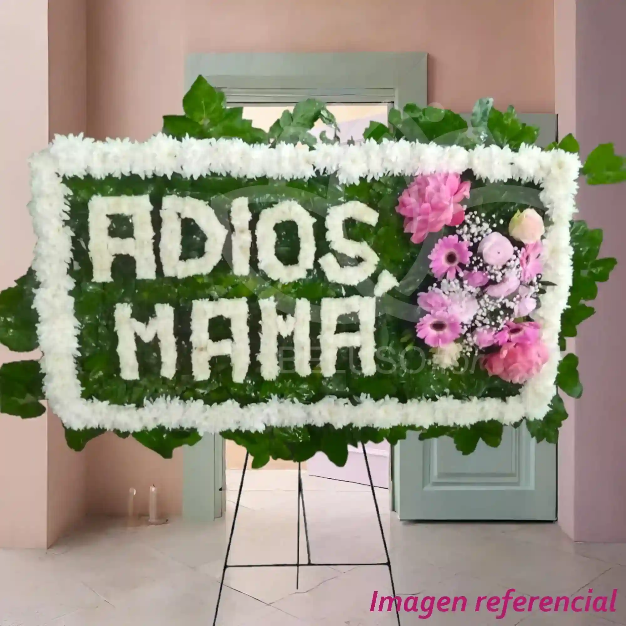 Ofrenda floral con mensaje personalizado 4