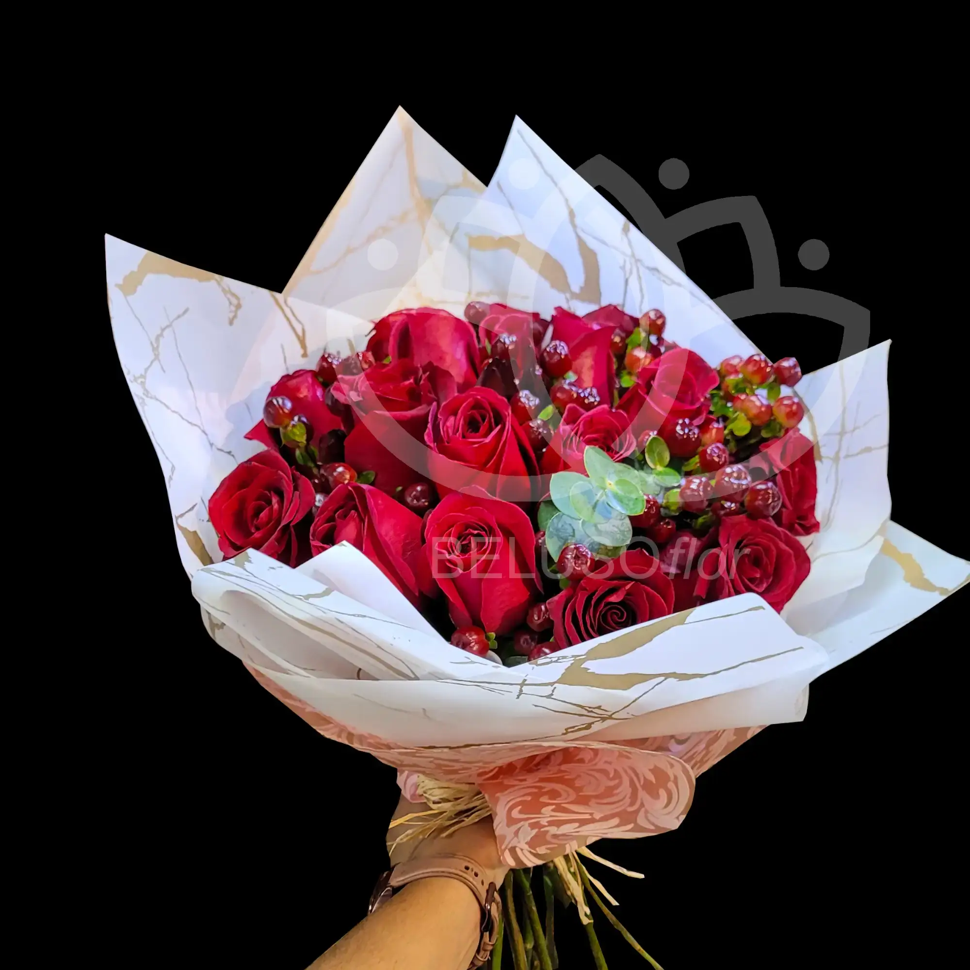 Bouquet de rosas